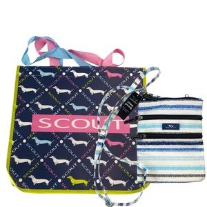 SCOUT Sally Go Lightly Crossbody Bag in Lake Shelton Pattern & X-Large Bag